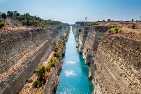 Corinth channel